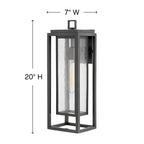 Hinkley Lighting Coastal Elements Large Wall Mount Lantern