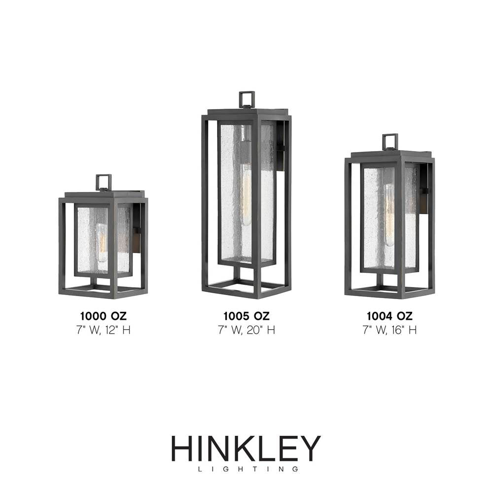 Hinkley Lighting 1005OZ Oil Rubbed Bronze Large Outdoor Wall Mount Lantern Image 4