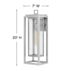 Hinkley Lighting Republic Large Outdoor Wall Mount Lantern