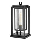 Hinkley Lighting 1007BK-LV Black Medium Pier Mount Lantern 12v Image 1