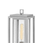 Hinkley Lighting 1007SI-LV Satin Nickel Medium Pier Mount Lantern 12v Image 8