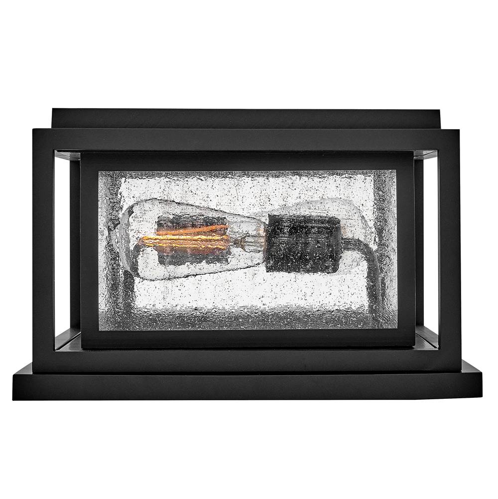Hinkley Lighting 1008BK-LV Black Small Pier Mount Lantern 12v Image 2
