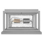 Hinkley Lighting 1008SI-LV Satin Nickel Small Pier Mount Lantern 12v Image 4