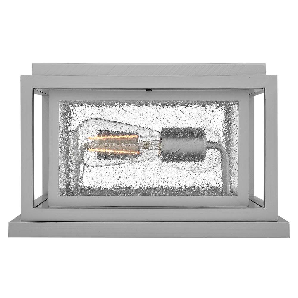 Hinkley Lighting 1008SI-LV Satin Nickel Small Pier Mount Lantern 12v Image 4