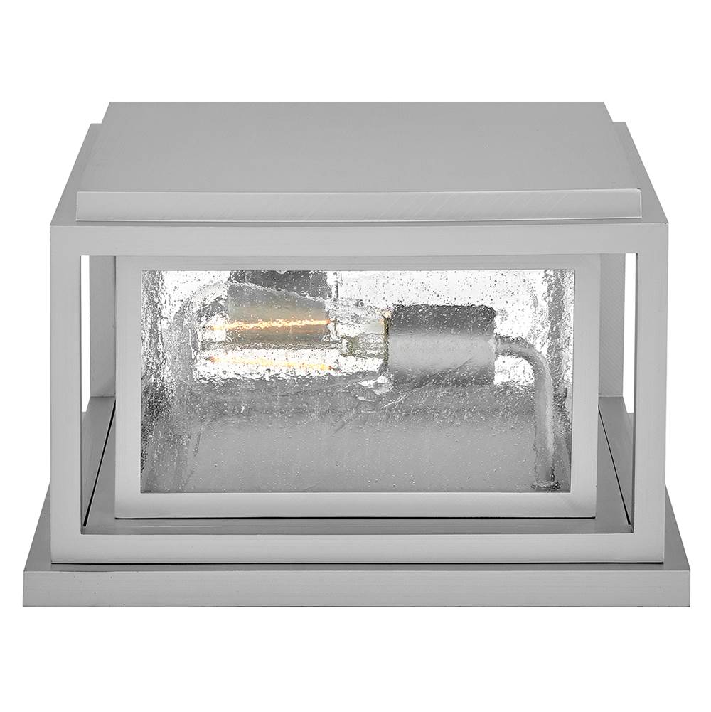 Hinkley Lighting 1008SI-LV Satin Nickel Small Pier Mount Lantern 12v Image 3