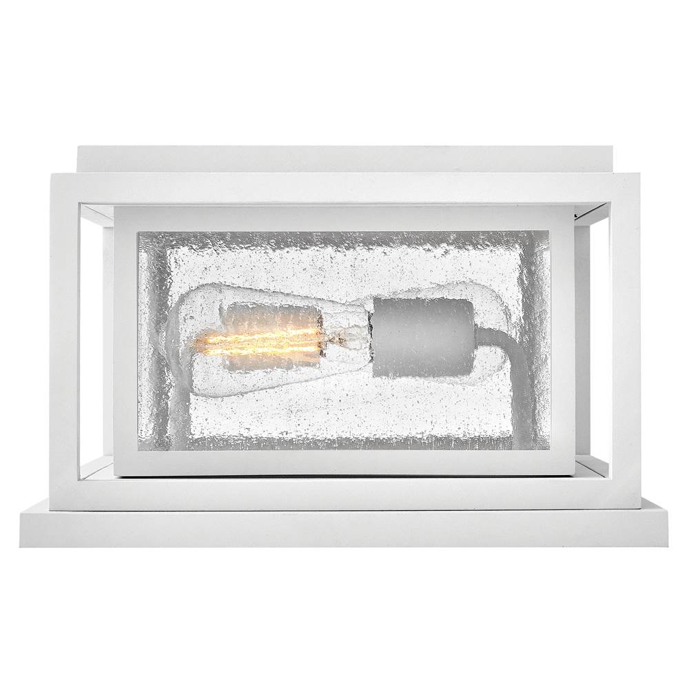 Hinkley Lighting 1008TW-LV Textured White Small Pier Mount Lantern 12v Image 4