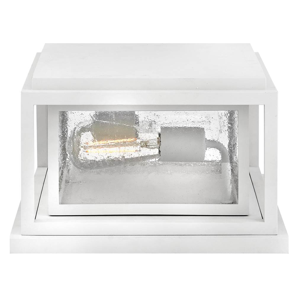 Hinkley Lighting 1008TW-LV Textured White Small Pier Mount Lantern 12v Image 3