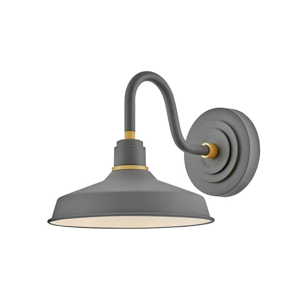 Hinkley Lighting 10231DMG Dark Matte Grey Small Gooseneck Barn Light Image 1