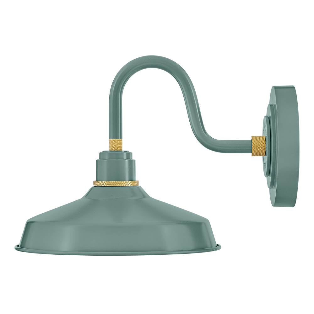 Hinkley Lighting 10231SGN Sage Green Small Gooseneck Barn Light Image 8