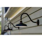 Hinkley Lighting 10342TK Textured Black Medium Gooseneck Barn Light Image 3