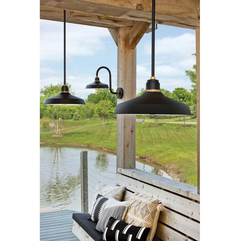 Hinkley Lighting Foundry Classic Small Tall Gooseneck Barn Light