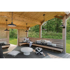 Hinkley Lighting 10483TK Textured Black Pendant Barn Light Image 2