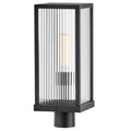 Hinkley Lighting 10601BK Black Medium Post Mount Lantern Image 1