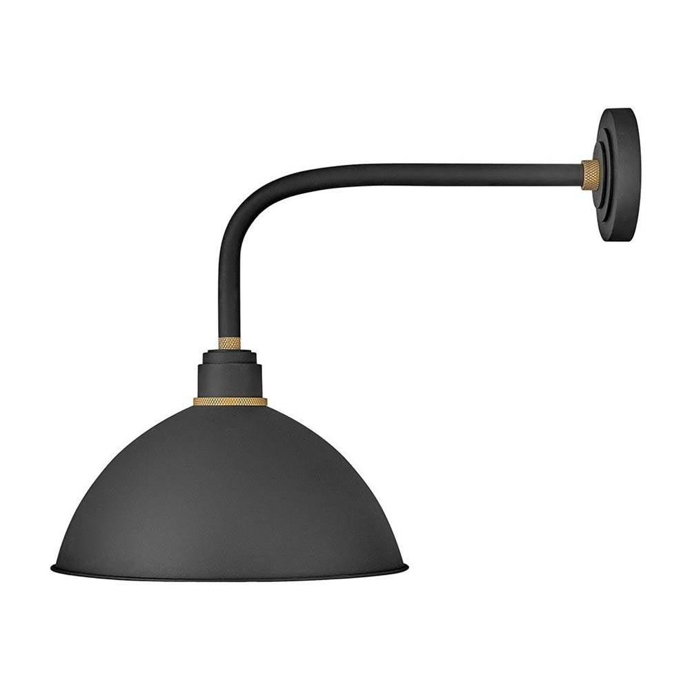 Hinkley Lighting Foundry Dome Medium Straight Arm Barn Light