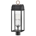 Hinkley Lighting 10661BK-BU Black Large Post Lantern Image 1