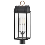 Hinkley Lighting 10661BK-BU Black Large Post Lantern Image 1