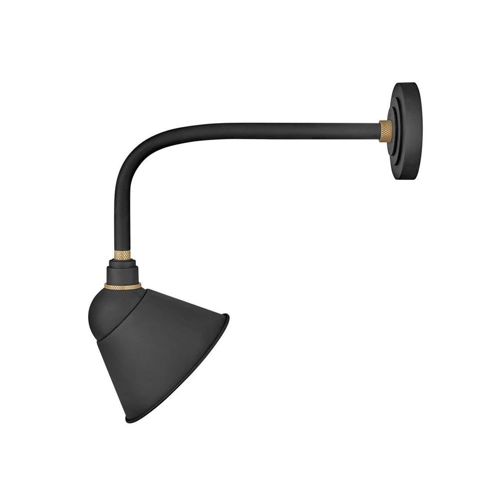 Hinkley Lighting Foundry Sign Light Medium Straight Arm Barn Light