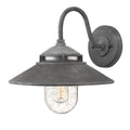 Hinkley Lighting 1110DZ Aged Zinc Small Wall Mount Lantern Image 1