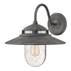 Hinkley Lighting 1114DZ Aged Zinc Medium Wall Mount Lantern Image 1