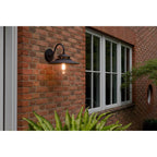 Hinkley Lighting 1114DZ Aged Zinc Medium Wall Mount Lantern Image 2