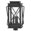 Hinkley Lighting 11191MB Museum Black Medium Post Top Or Pier Mount Lantern Image 1