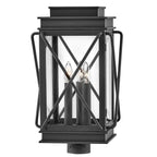 Hinkley Lighting 11191MB Museum Black Medium Post Top Or Pier Mount Lantern Image 1