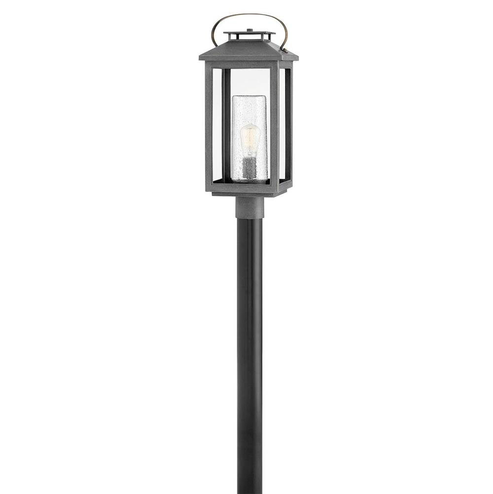 Hinkley Lighting 1161AH-LV Ash Bronze Medium Post Top Or Pier Mount Lantern 12v Image 1