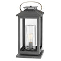 Hinkley Lighting 1167AH-LV Ash Bronze Medium Pier Mount Lantern 12v Image 1