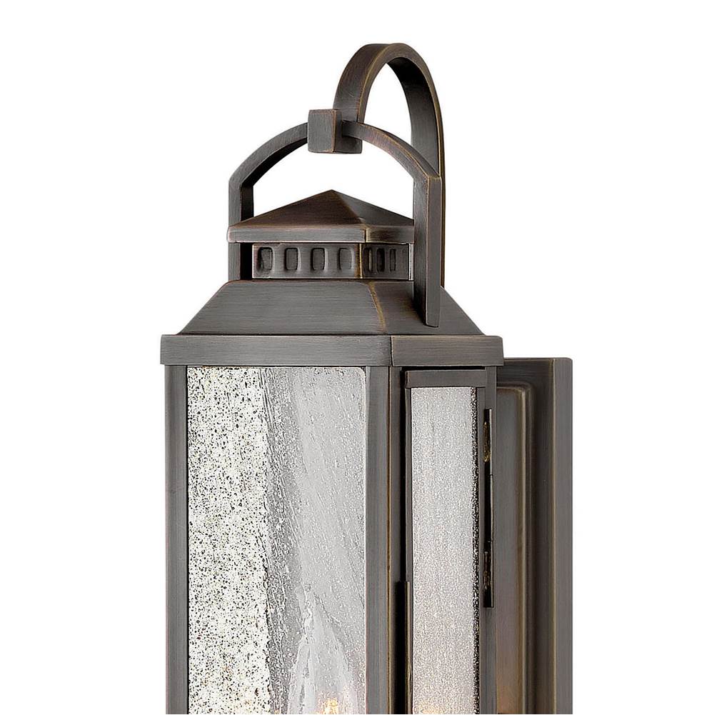 Hinkley Lighting 1180BLB Blackened Brass Small Wall Mount Lantern Image 3