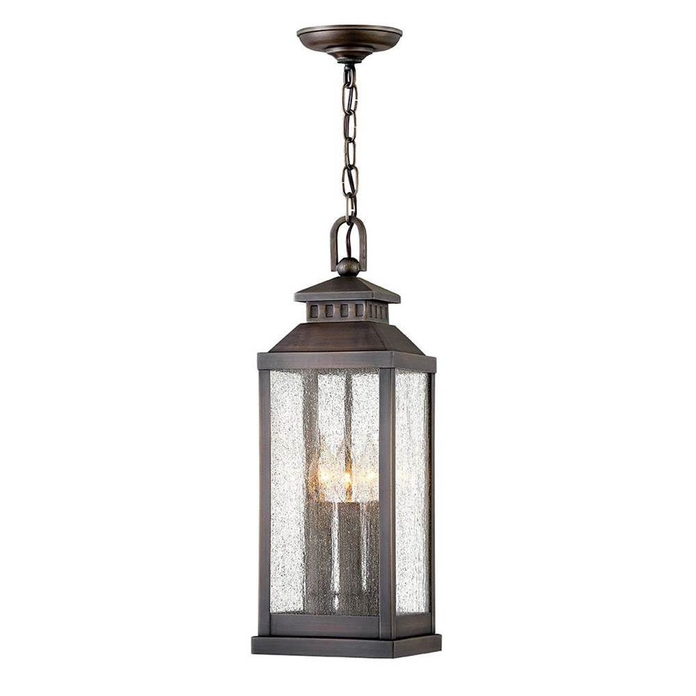 Hinkley Lighting 1182BLB Blackened Brass Large Hanging Lantern Image 1