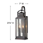 Hinkley Lighting Revere Medium Wall Mount Lantern