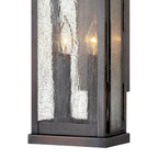 Hinkley Lighting 1184BLB Blackened Brass Medium Wall Mount Lantern Image 2