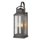 Hinkley Lighting 1185BLB Blackened Brass Large Wall Mount Lantern Image 1