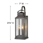 Hinkley Lighting Revere Large Wall Mount Lantern