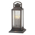 Hinkley Lighting 1187BLB-LV Blackened Brass Large Pier Mount Lantern 12v Image 1