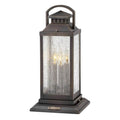 Hinkley Lighting 1187BLB Blackened Brass Large Pier Mount Lantern Image 1