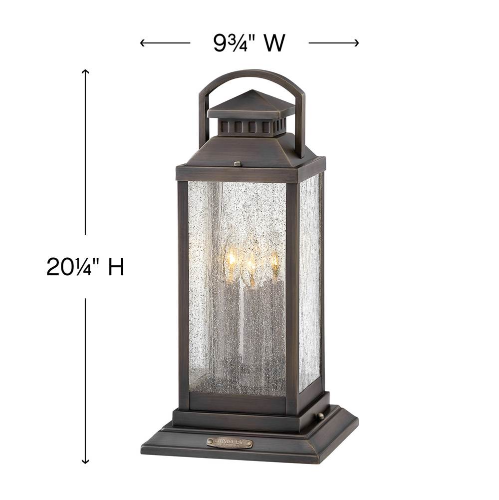 Hinkley Lighting Revere Large Pier Mount Lantern
