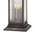 Hinkley Lighting 1187BLB Blackened Brass Large Pier Mount Lantern Image 2