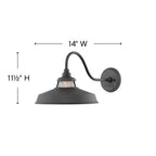 Hinkley Lighting Troyer Large Wall Mount Lantern