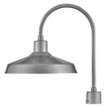 Hinkley Lighting 12071AL Antique Brushed Aluminum Large Post Top Or Pier Mount Lantern Image 1
