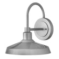 Hinkley Lighting 12075AL Antique Brushed Aluminum Medium Wall Mount Barn Light Image 1