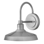 Hinkley Lighting 12075AL Antique Brushed Aluminum Medium Wall Mount Barn Light Image 1