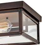 Hinkley Lighting 12193BLC Blackened Copper Medium Flush Mount Image 5