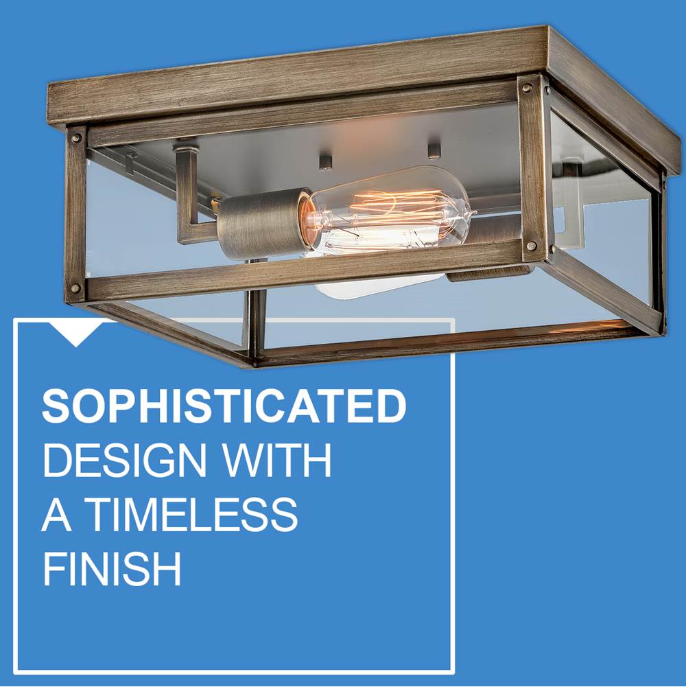 Hinkley Lighting 12193BU Burnished Bronze Medium Flush Mount Image 2