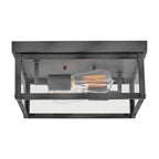 Hinkley Lighting 12193DZ Aged Zinc Medium Flush Mount Image 7