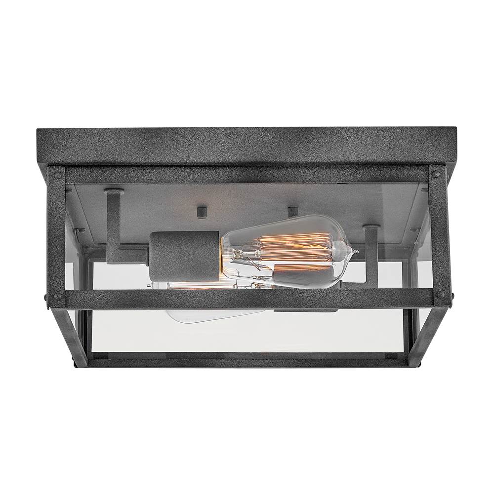 Hinkley Lighting 12193DZ Aged Zinc Medium Flush Mount Image 7