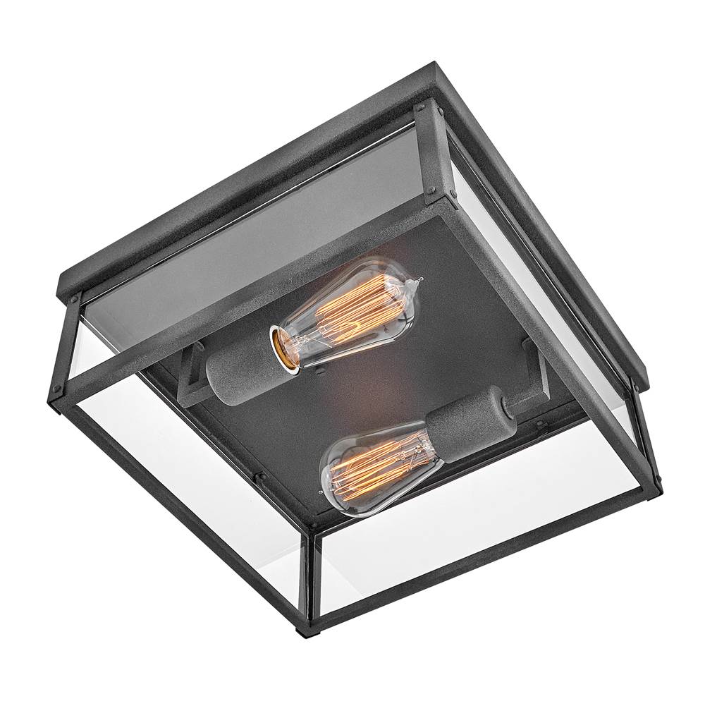 Hinkley Lighting 12193DZ Aged Zinc Medium Flush Mount Image 6