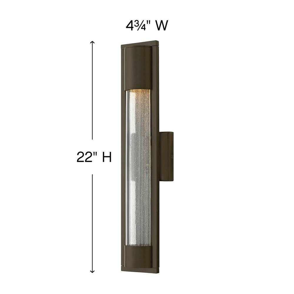 Hinkley Lighting Mist Medium Wall Mount Lantern
