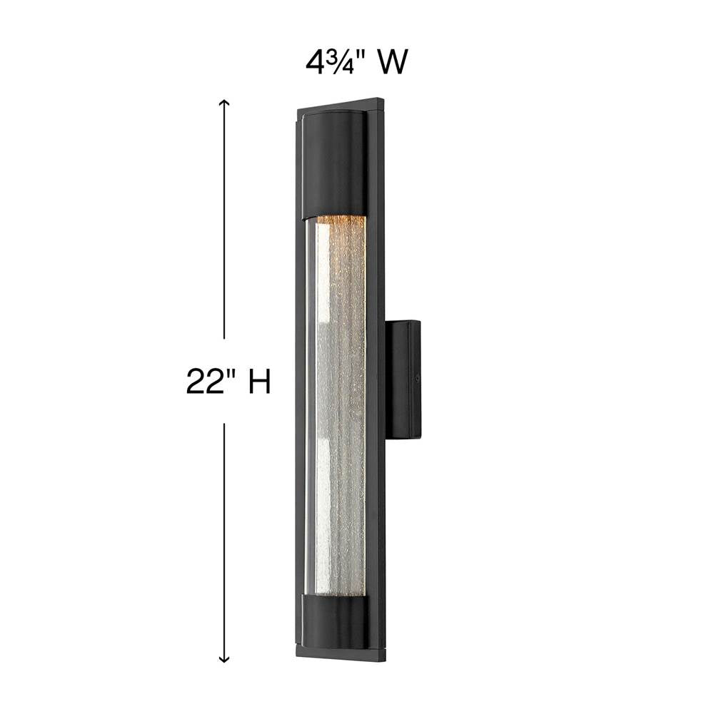 Hinkley Lighting Mist Medium Wall Mount Lantern