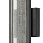 Hinkley Lighting 1225SK Satin Black Large Wall Mount Lantern Image 2